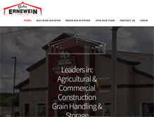 Tablet Screenshot of ernewein.com